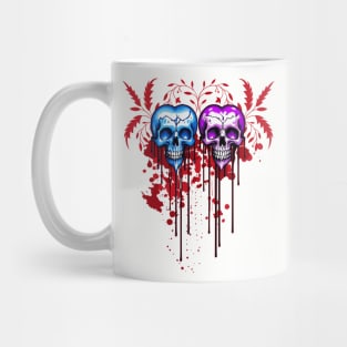 Skull Hearts Mug